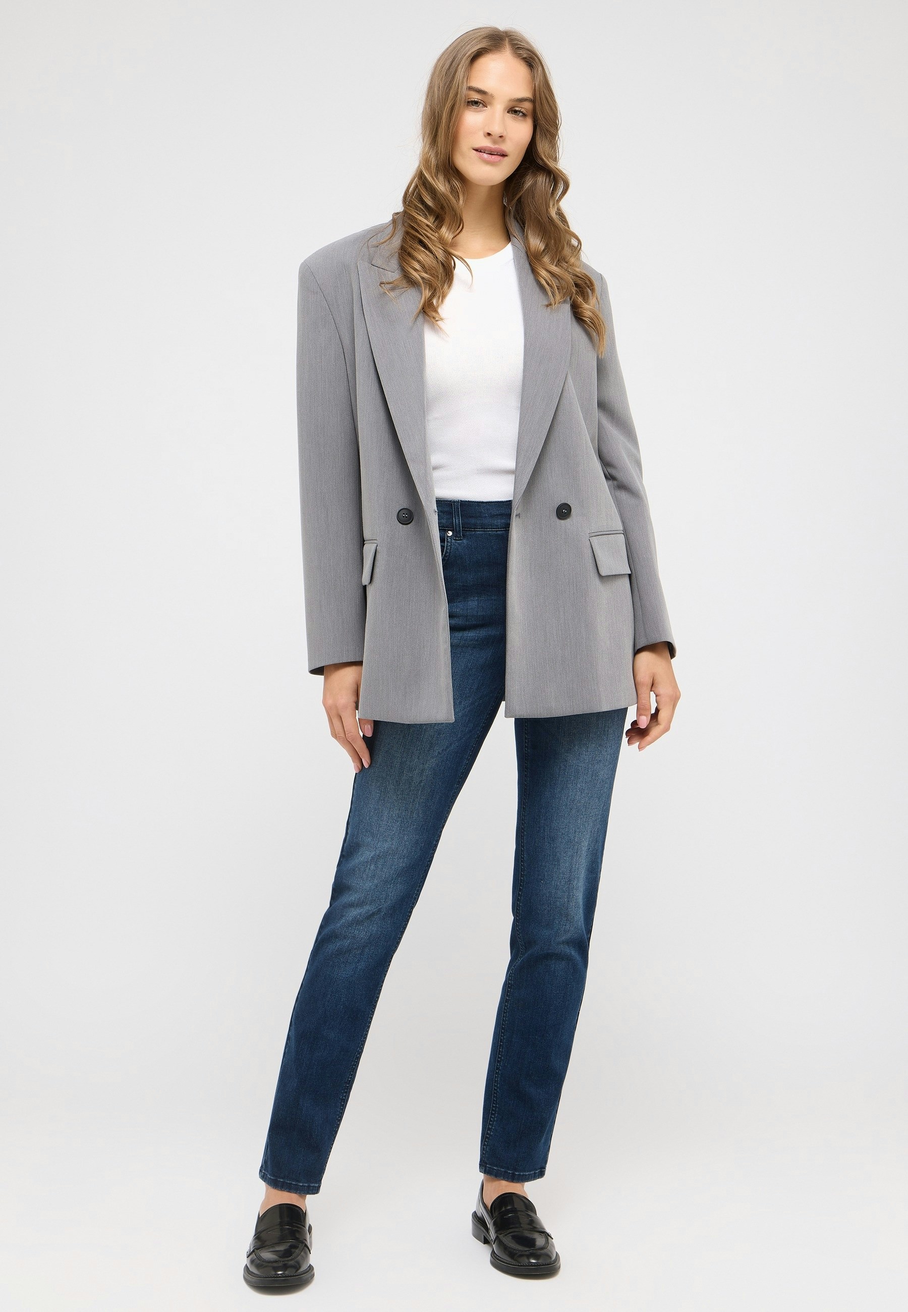 Jeans Cici mit authentischem Denim