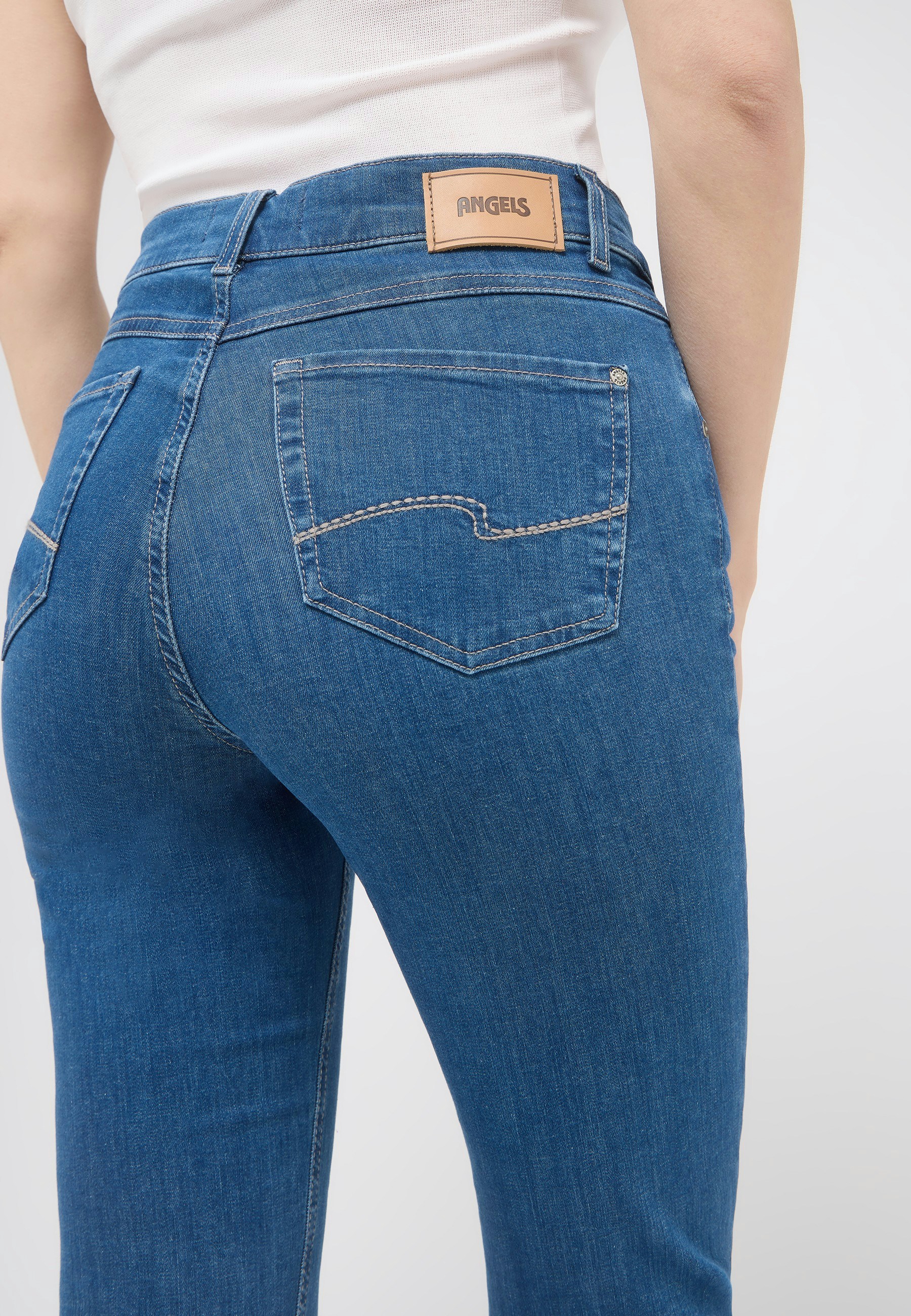 Jeans Cici mit authentischem Denim