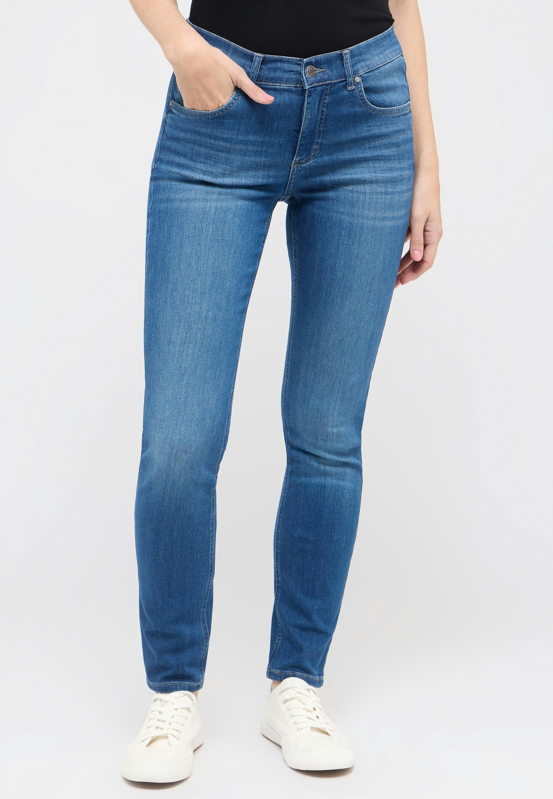Jeans Cici mit authentischem Denim