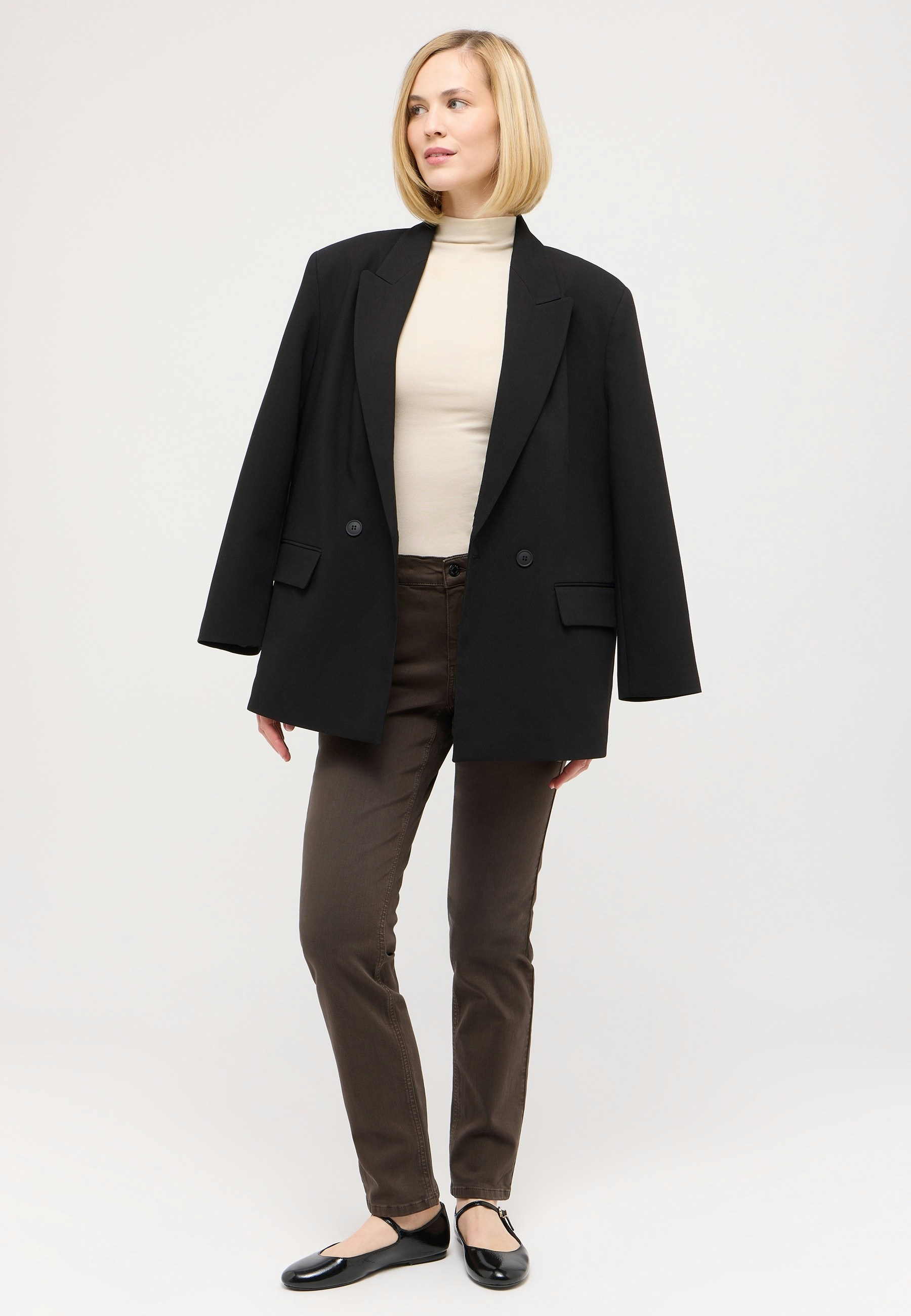 Jeans Cici with authentic denim