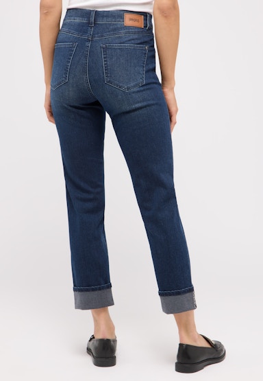 Jeans Cici Crop Glam mit Ziersteinen