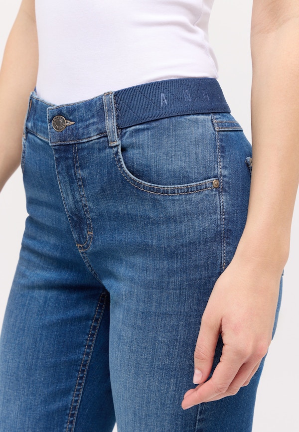Jeans Cici Sporty mit Stretch-Bund