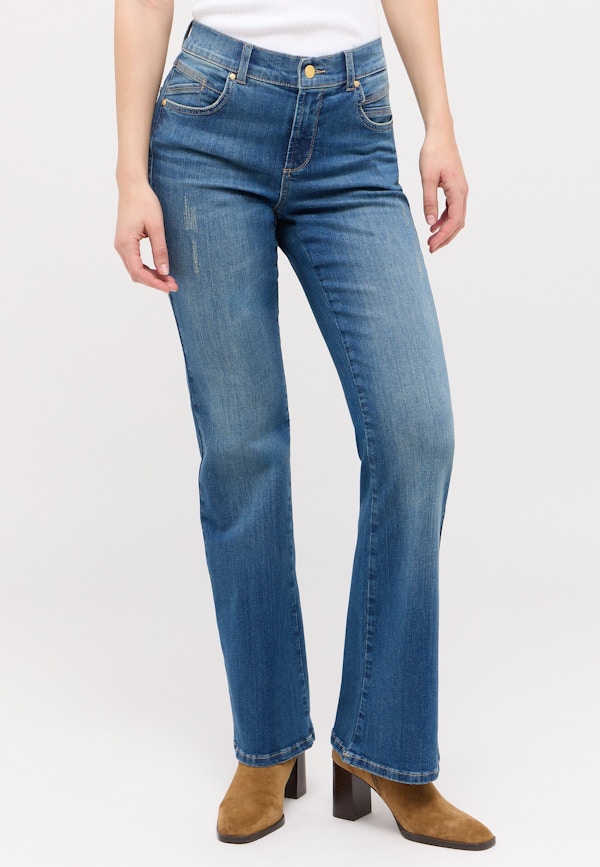Jeans Leni Flared mit weitem Bootcut