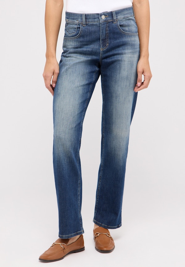 Jeans Straight im 5-Pocket-Design