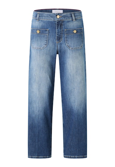 Jeans Linn mit aufgesetzten Taschen
