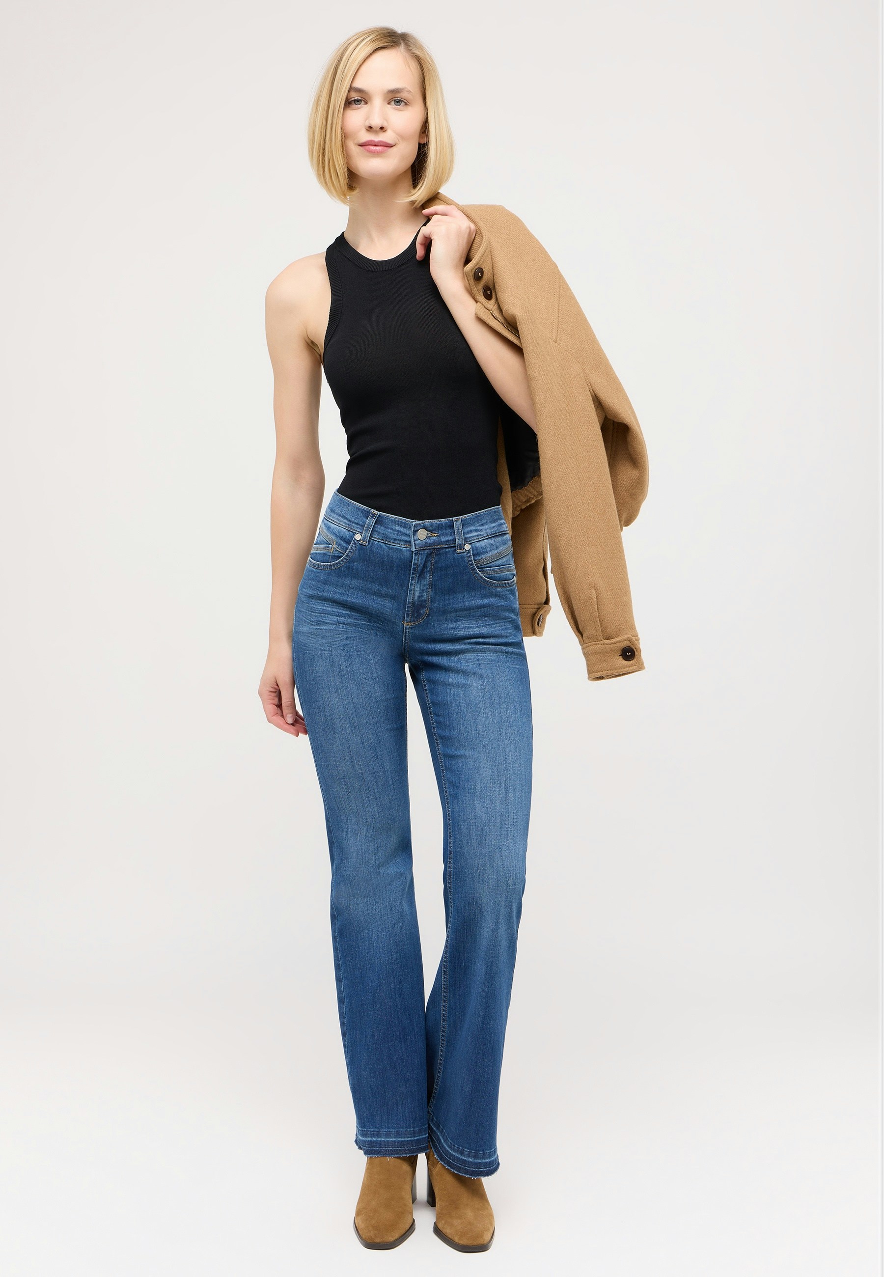 Jeans Leni Flared Fringe