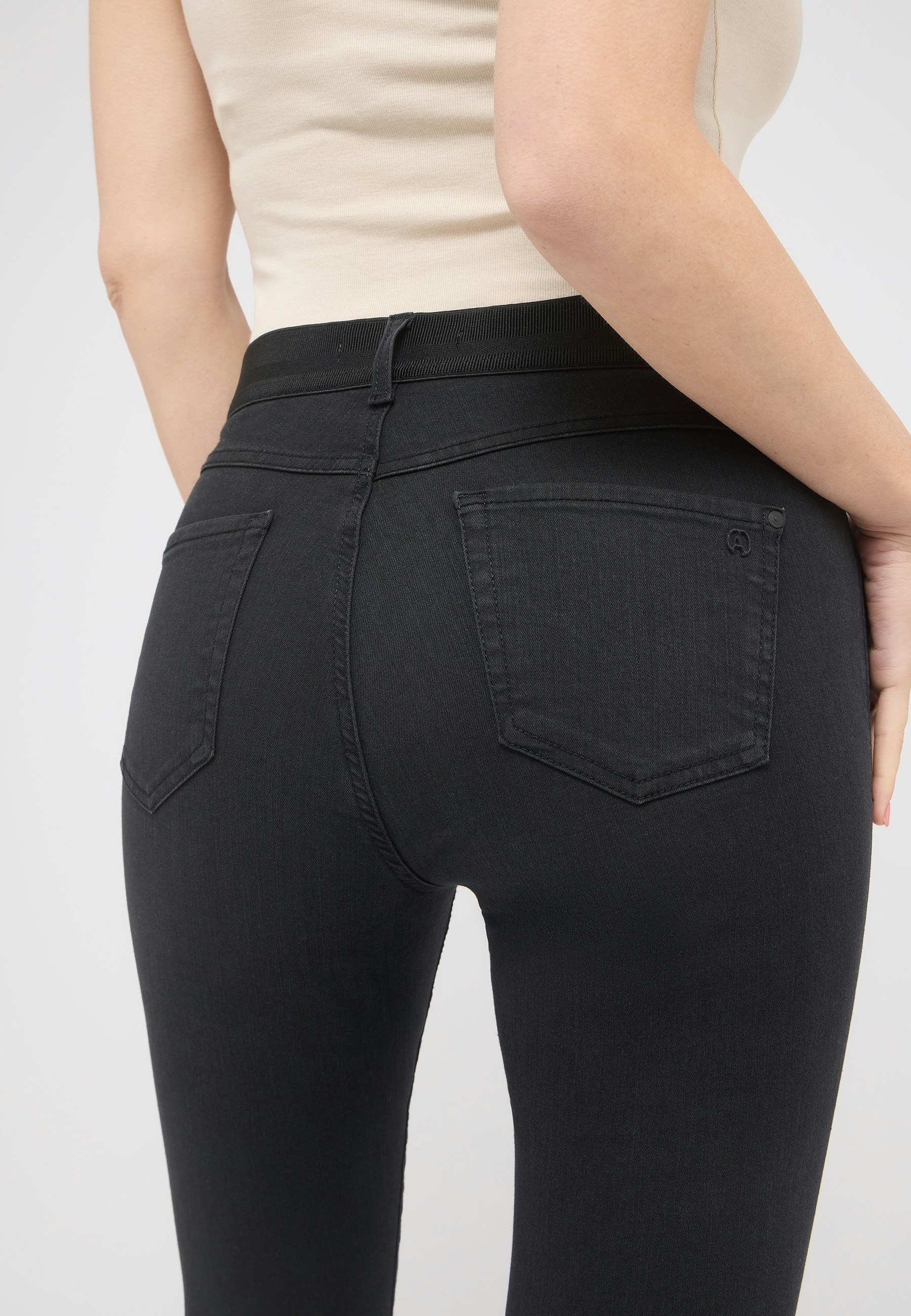 Jeans One Size with stretch waistband