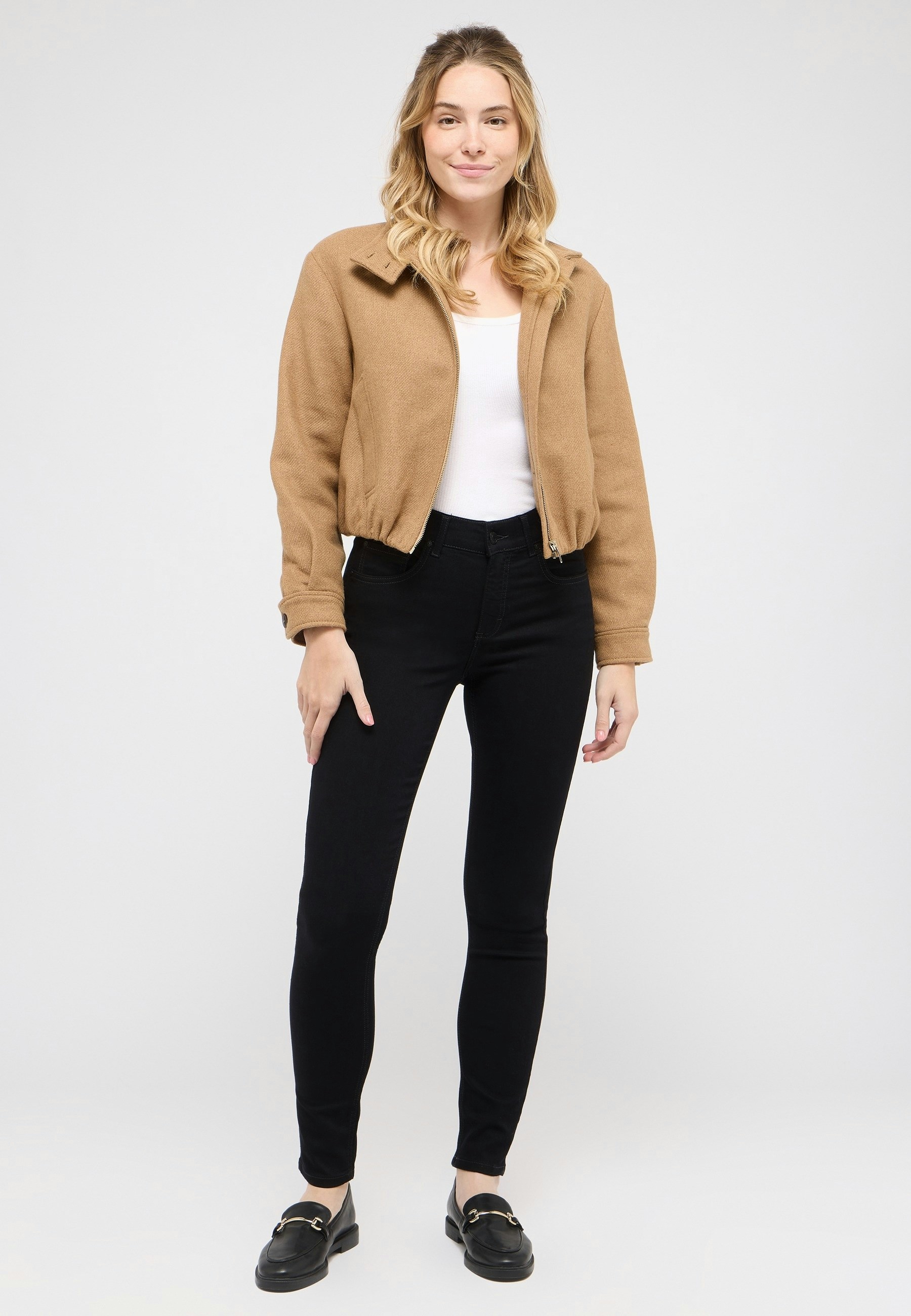 Jeans Skinny mit cleanem Super Stretch Denim