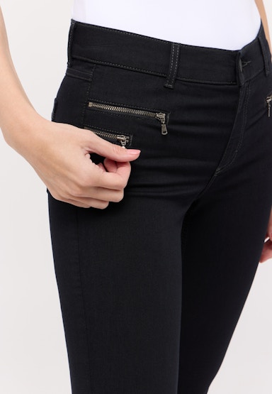 Hose Malu Zip mit cleanem Super Stretch Denim