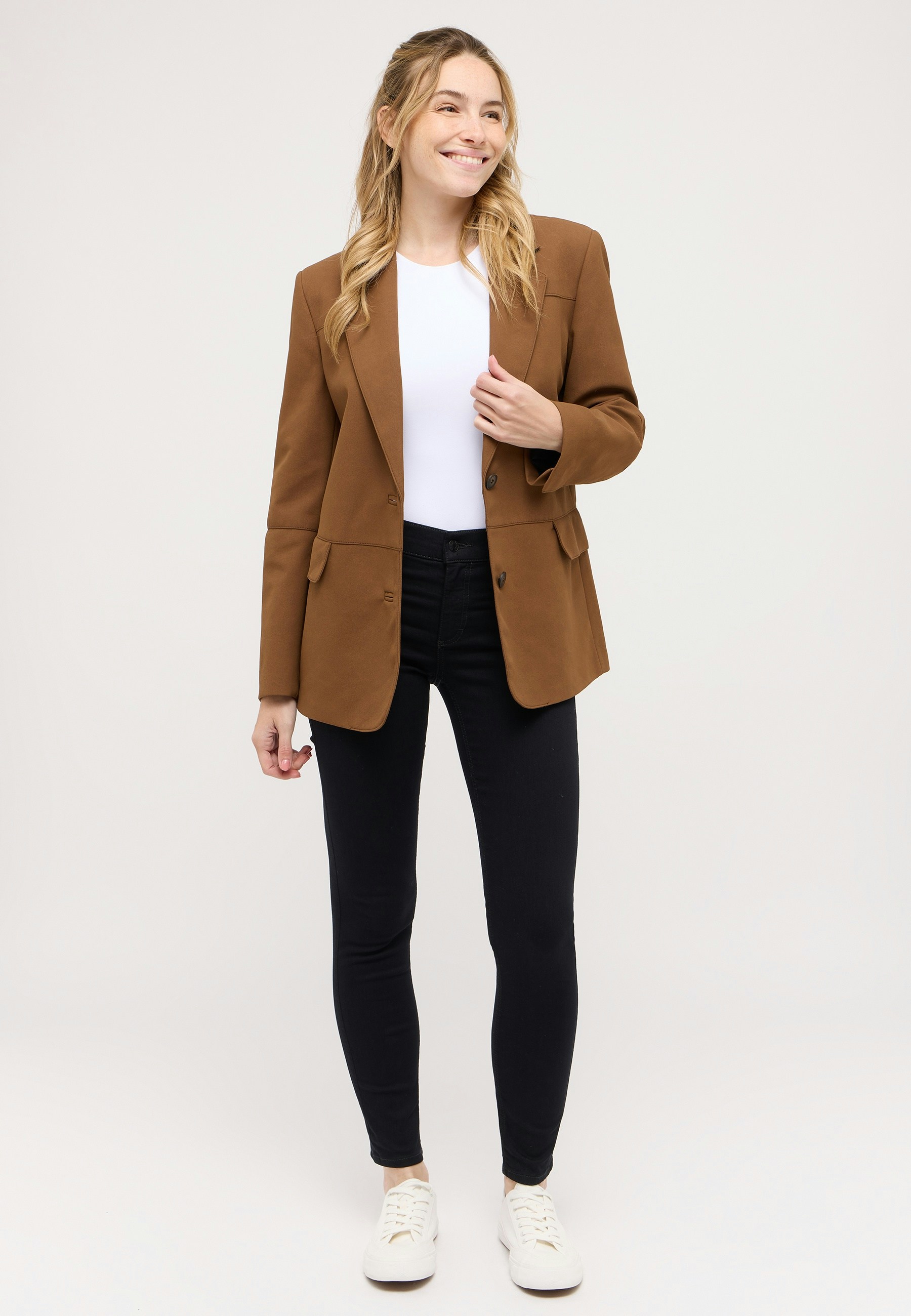 Pants Malu Zip with clean super stretch denim