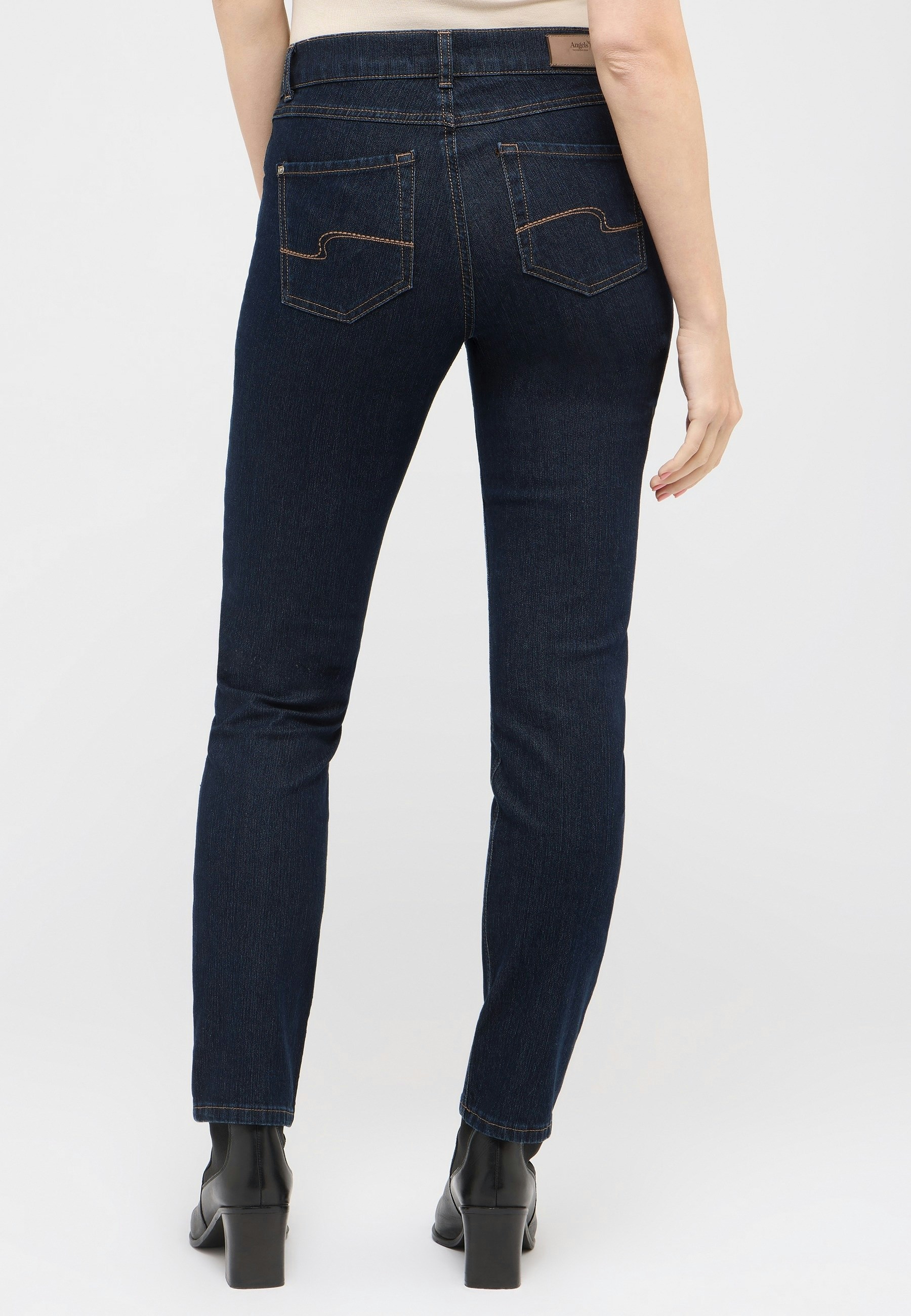 Jeans Cici mit sportivem Denim