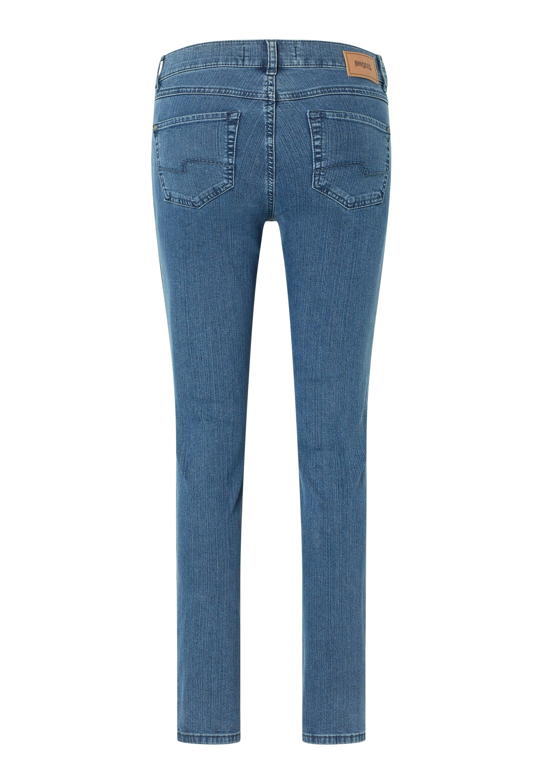 Jeans Cici with sporty denim