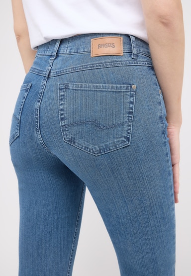 Jeans Cici mit sportivem Denim