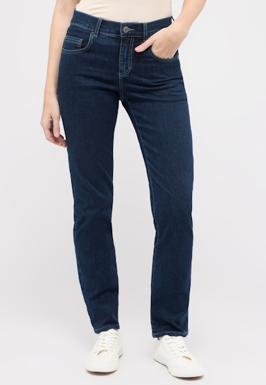 Jeans Dolly mit sportivem Denim