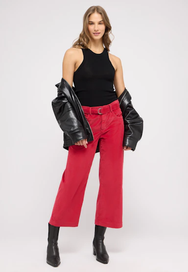 Linn Belt corduroy trousers