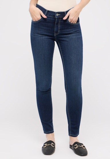 Jeans Skinny aus Sweat Denim