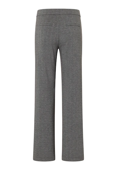 Hose Liz Easy mit Fischgrat-Muster