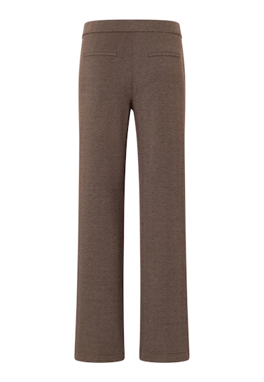 Hose Liz Easy mit Fischgrat-Muster