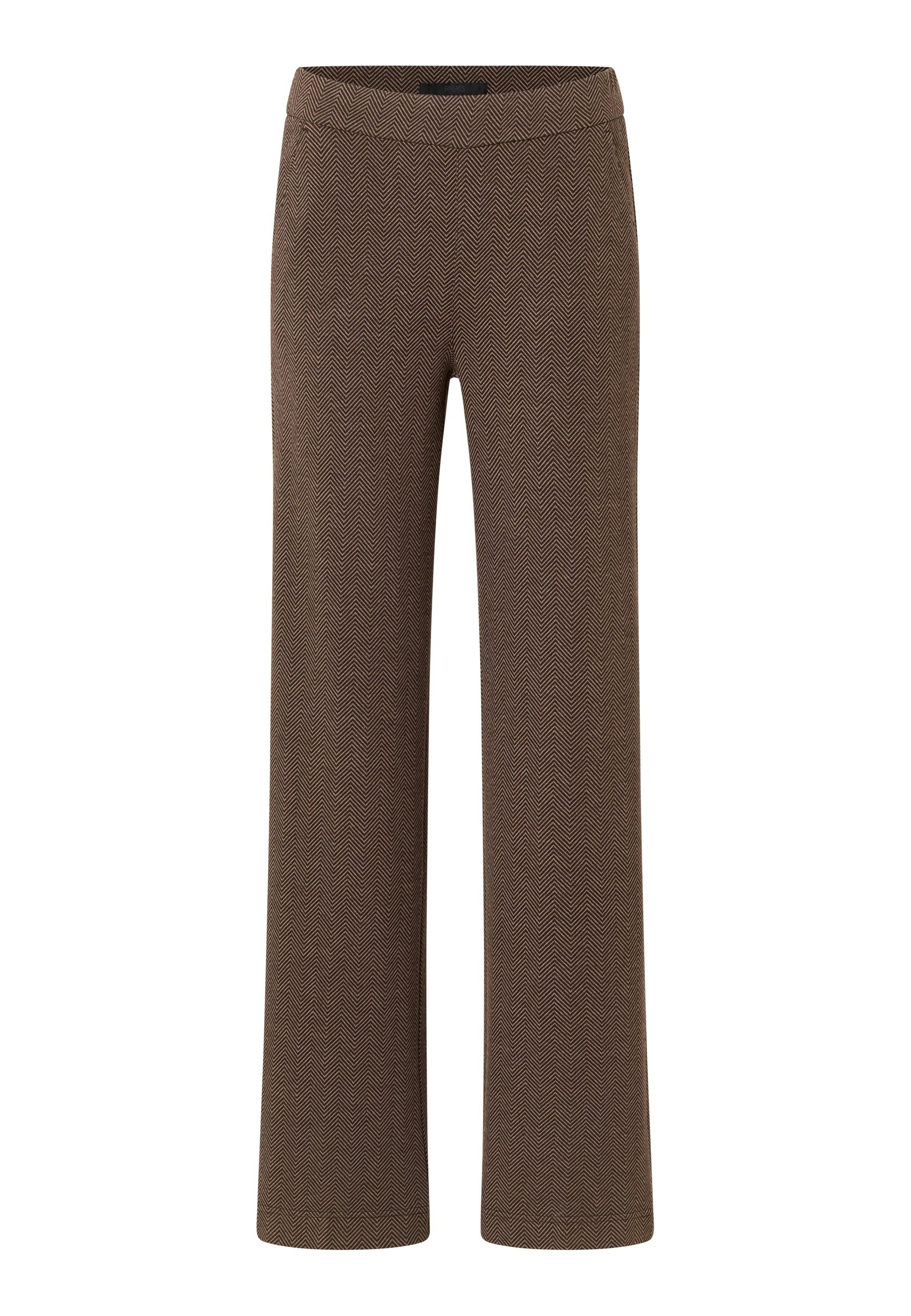 Hose Liz Easy mit Fischgrat-Muster