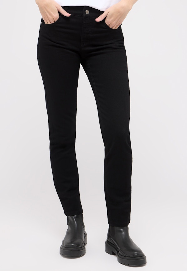 Jeans Cici mit cleanem Denim