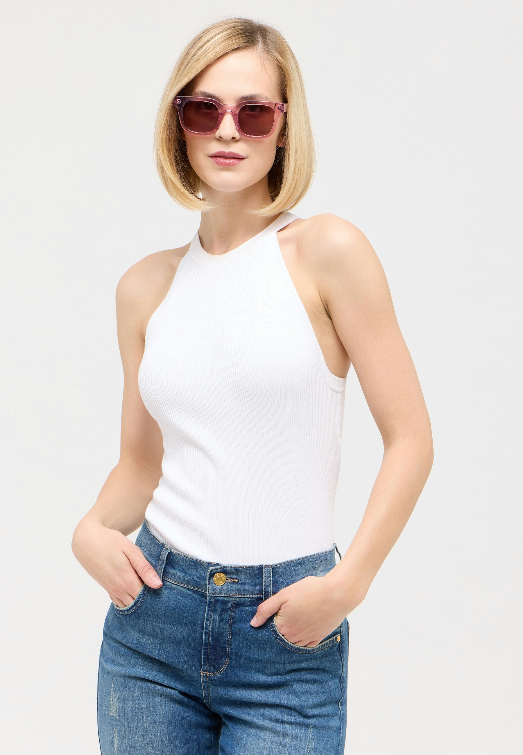 Unifarbene Sonnenbrille