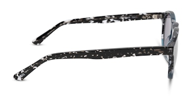 Runde Sonnenbrille mit Muster