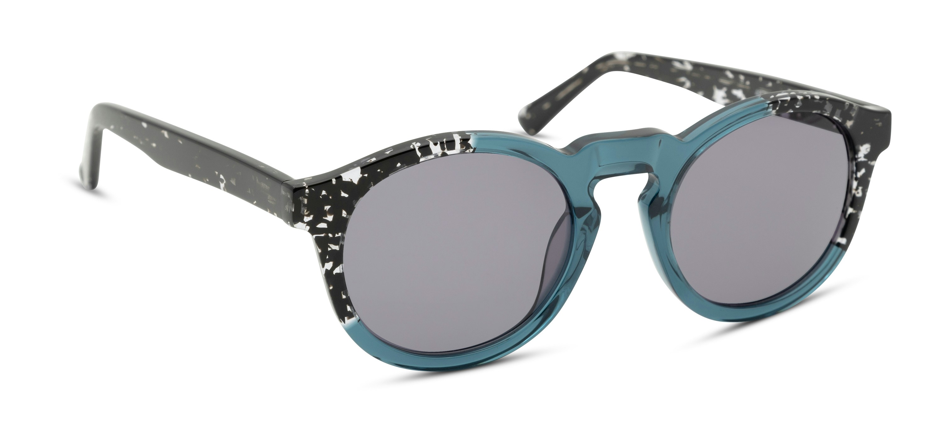 Round sunglasses with pattern