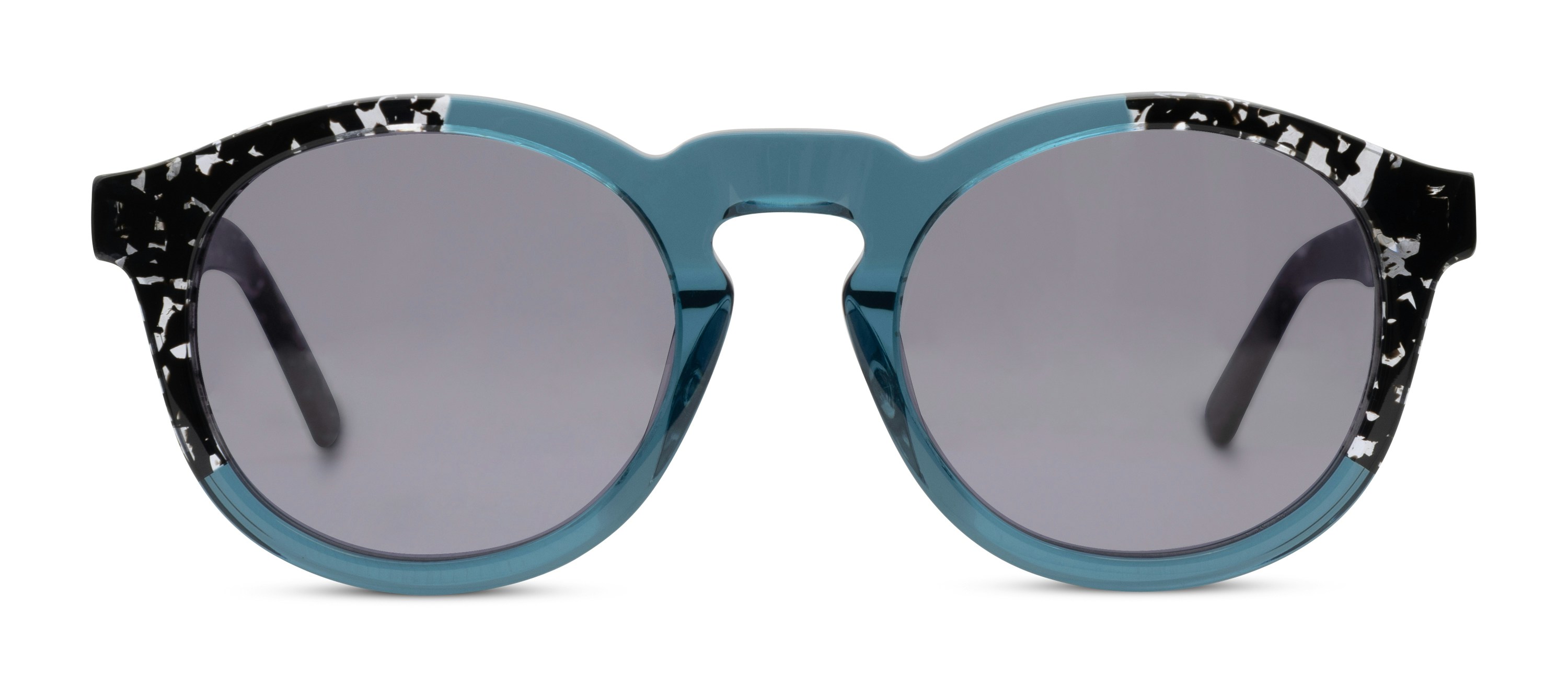 Round sunglasses with pattern