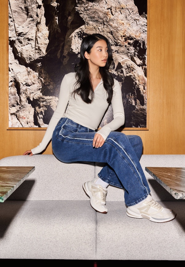 Jeans Liz Seam Fringe
