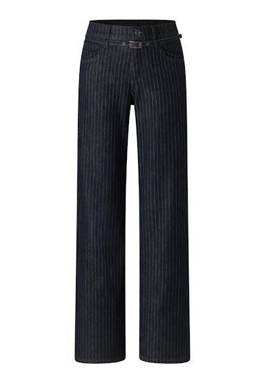 Jeans Liz Belt mit Nadelstreifen
