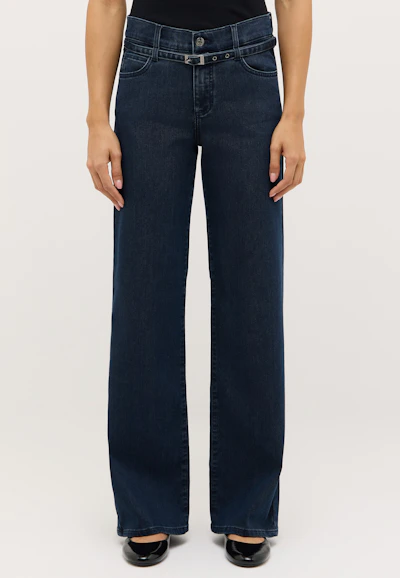 Jeans Liz Belt aus Winter Cotton