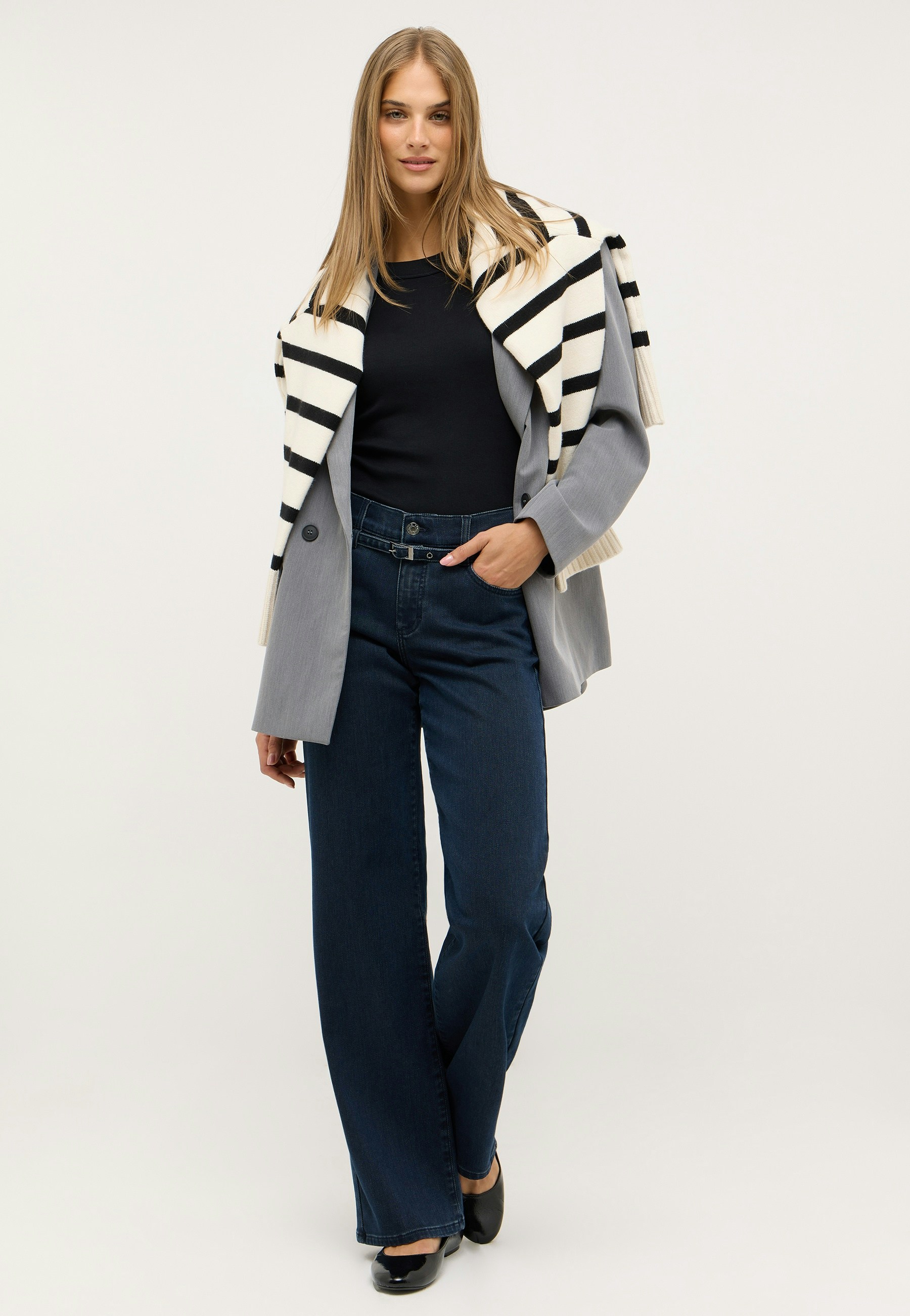 Jeans Liz Belt aus Winter Cotton