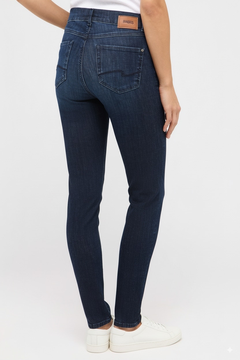 Jeans Skinny mit authentischem Denim