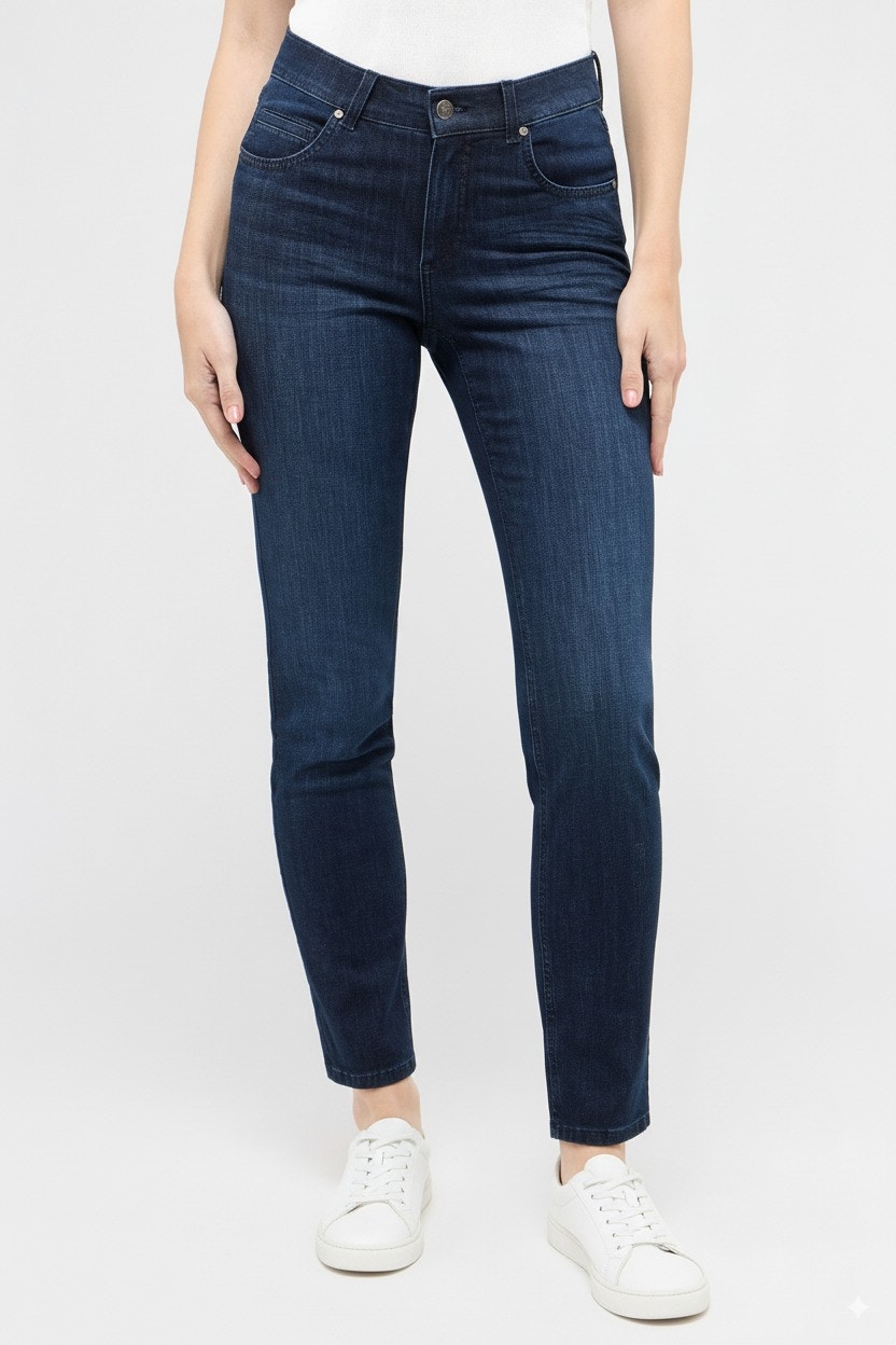 Jeans Cici mit authentischem Denim