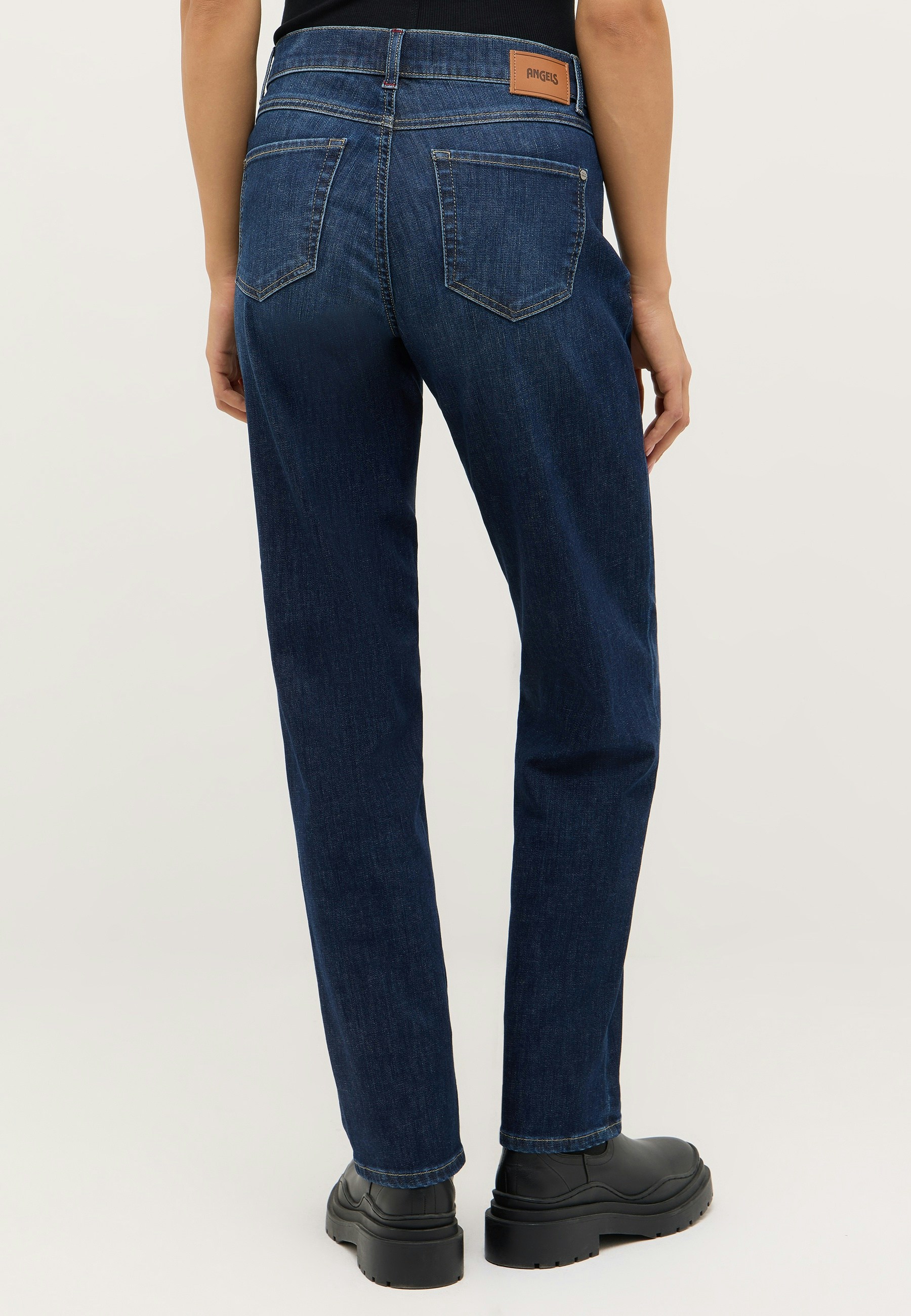 Jeans Straight im 5-Pocket-Design