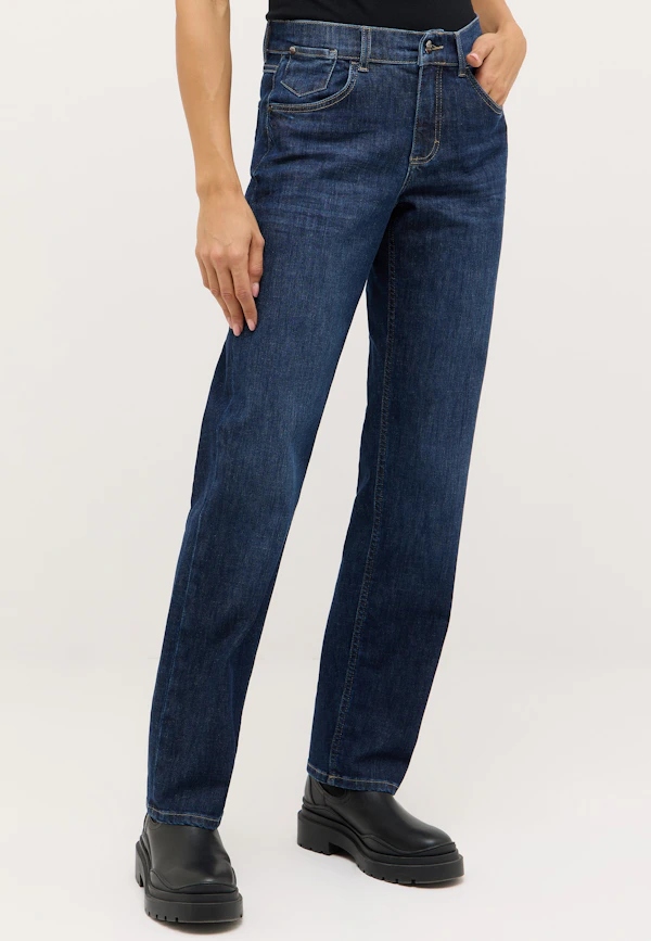 Jeans Straight im 5-Pocket-Design