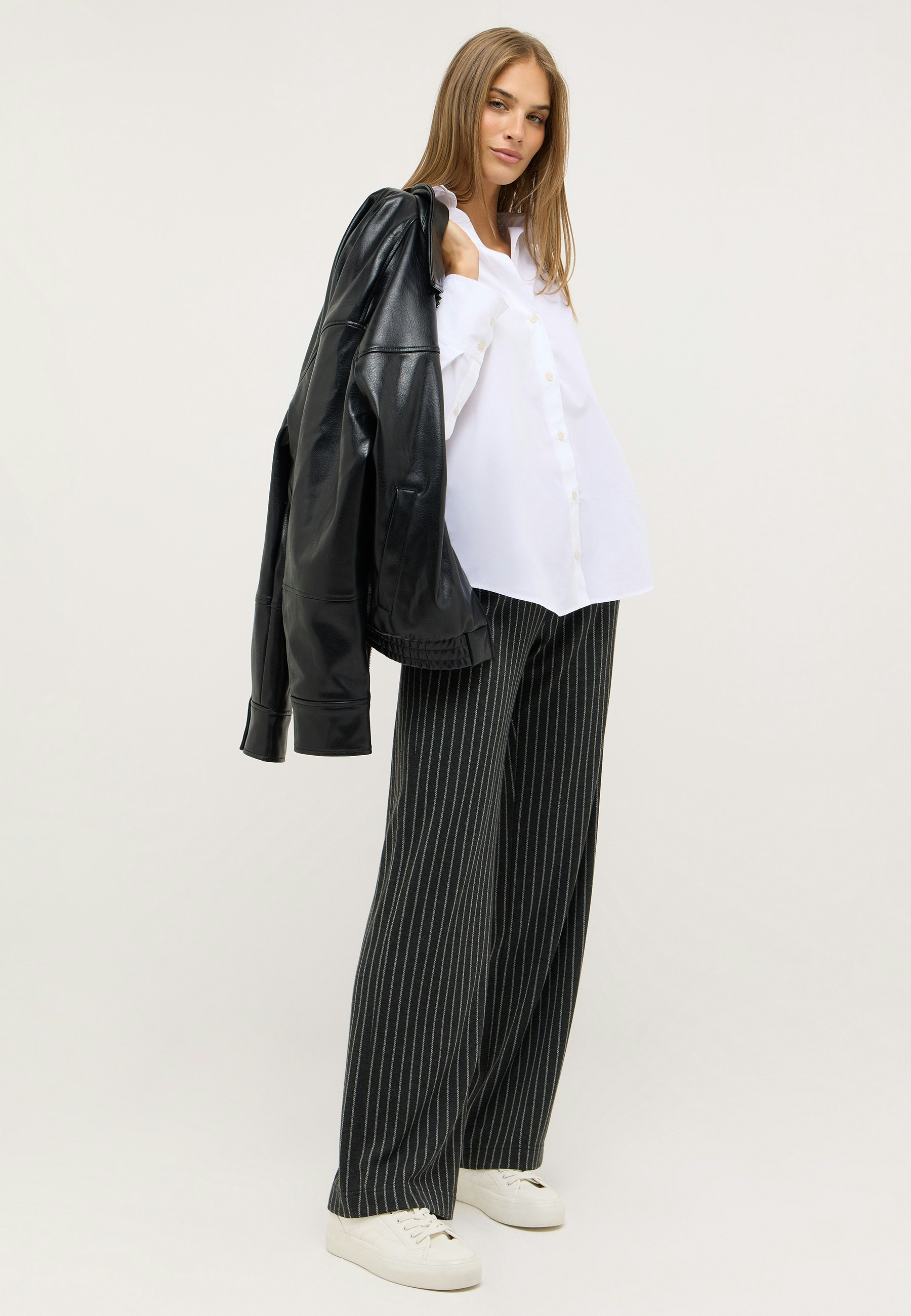 Hose Liz Easy mit Nadelstreifen