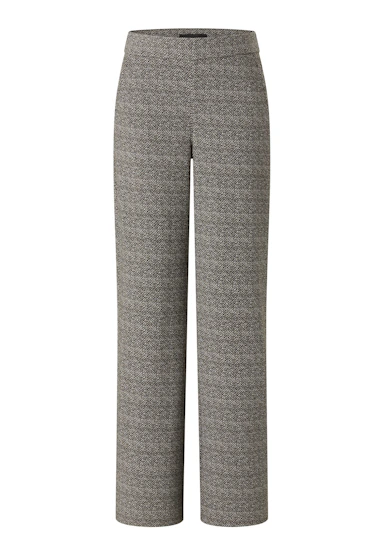 Hose Liz Easy mit Fischgrätmuster