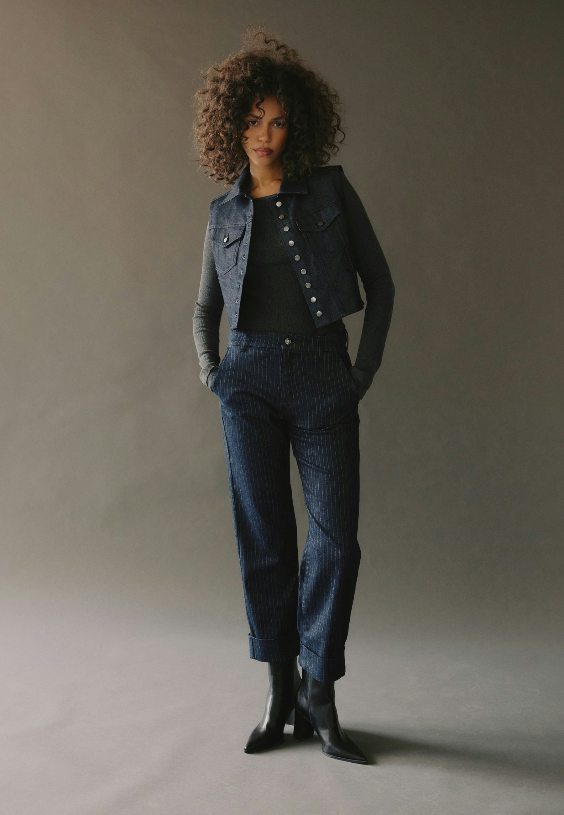 Jeans Liberta TU Chic mit Nadelstreifen