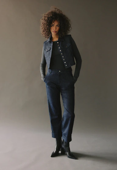 Jeans Liberta TU Chic mit Nadelstreifen