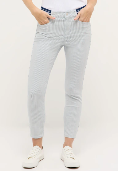 Ornella Sporty Striped Jeans