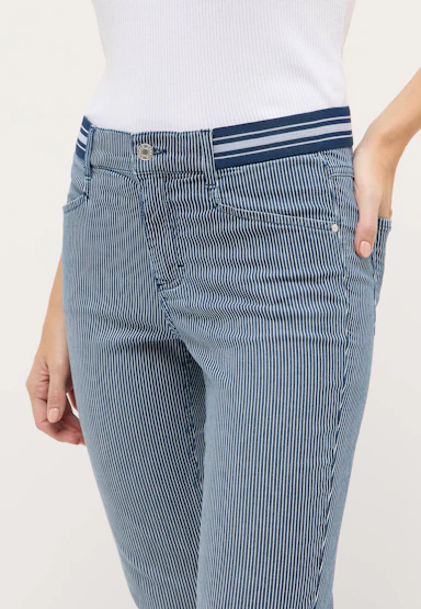 Jeans Ornella Sporty mit Streifen