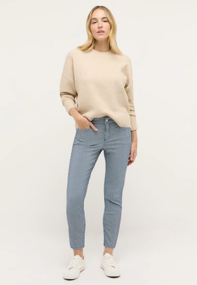Jeans Ornella Sporty mit Streifen