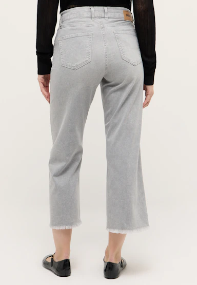 Jeans Culotte Linn Fringe