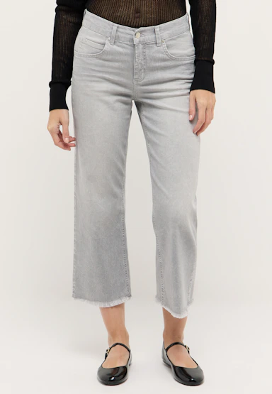 Jeans Culotte Linn Fringe
