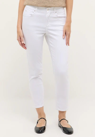 Jeans Ornella with distressed wash