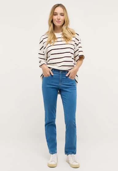 Jeans Dolly mit geradem Bein
