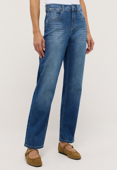 Straight jeans in 5-pocket design