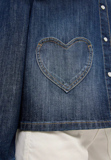 Jeansjacke Love