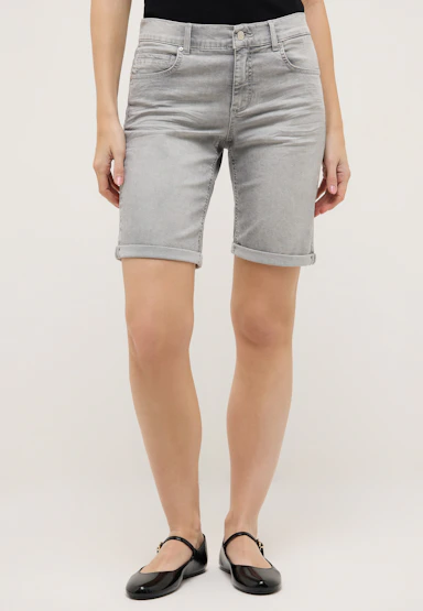 Basic Bermuda Shorts Turn Up